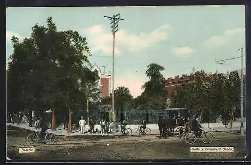 AK Rosario, Salta y Boulevard Orono