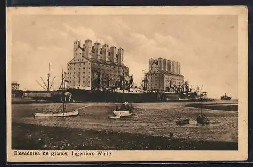AK Bahia Blanca, Ingeniero White, Elevadores de granos