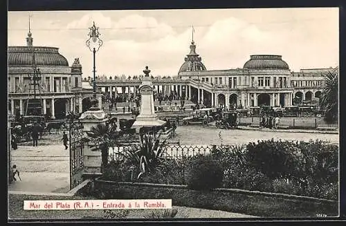 AK Mar del Plata, Entrada à la Rambla