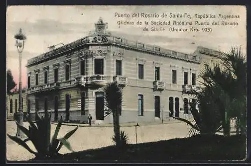 AK Puerto de Rosario de Santa-Fe, Puerto, Oficinas de la Sociedad Anónima
