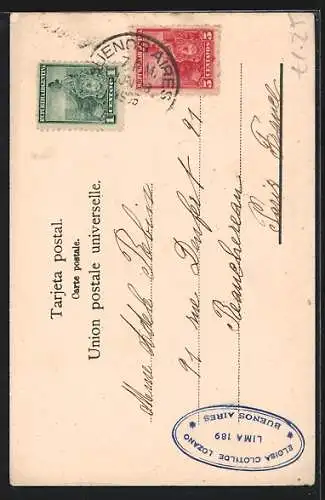 AK Mar del Plata, Monumento á Colon