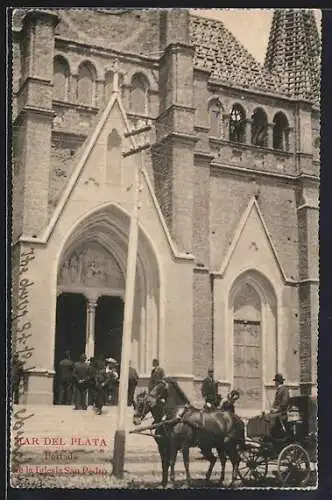AK Mar del Plata, Portada de la Iglesia San Pedro