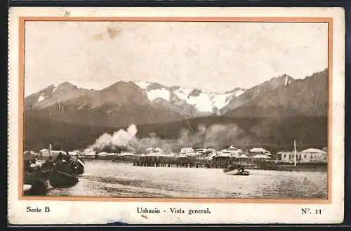 AK Ushuiaia /Tierra del Fuego, Vista general