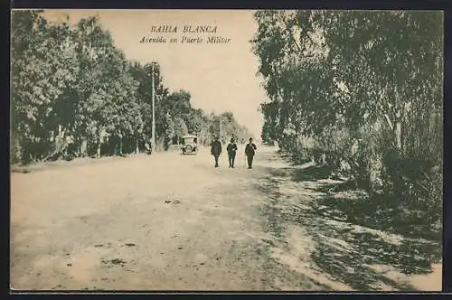 AK Bahia Blanca, Avenida en Puerto Militar