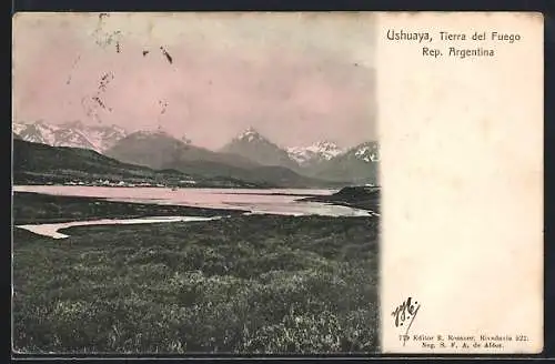 AK Ushuaya /Tierra del Fuego, Vista general
