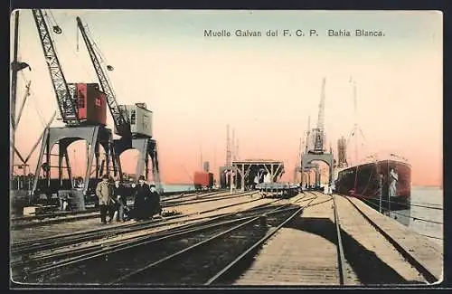 AK Bahia Blanca, Muelle Galvan del F. C. P.