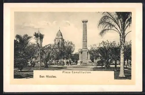 AK San Nicolas, Plaza Constitution