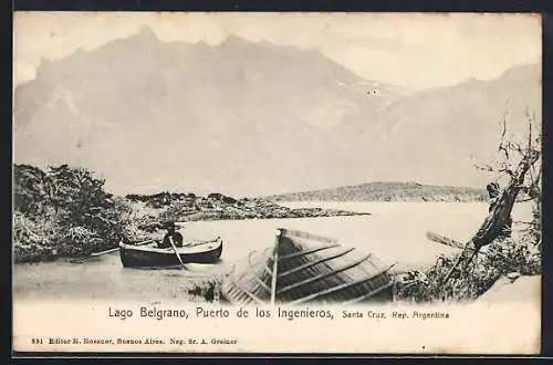 AK Lago Belgrano /Santa Cruz, Puerto de los Ingenieros