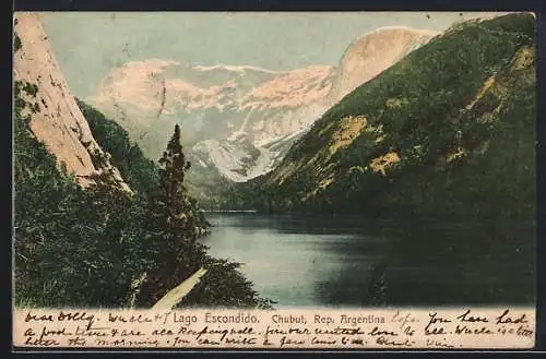 AK Lago Escondido /Chubut, Vista panorámica