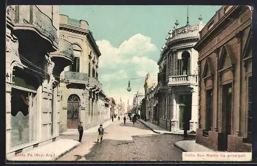 AK Santa Fé, Calle San Martin, la principal