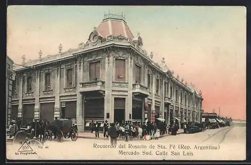 AK Rosario de Sta. Fé, Mercado Sud, Calle San Luis