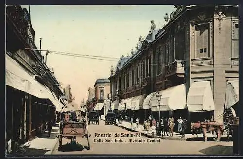 AK Rosario de Santa-Fé, Calle San Luis, Mercado Central