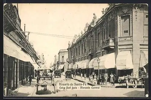 AK Rosario de Santa-Fé, Calle San Luis, Mercado Central