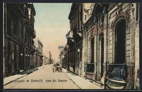 AK Rosario de Santa-Fé, Calle Grl. Urquiza