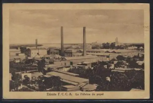 AK Zárate, La Fábrica de papel