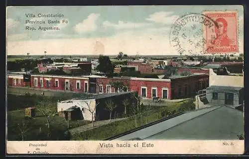 AK Villa Constitución /Santa Fé, Vista hacia el Este