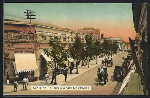 AK Santa-Fé, Mercado de la Calle San Gerónimo