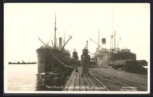 AK Madryn /Chubut, Puerto, El muelle