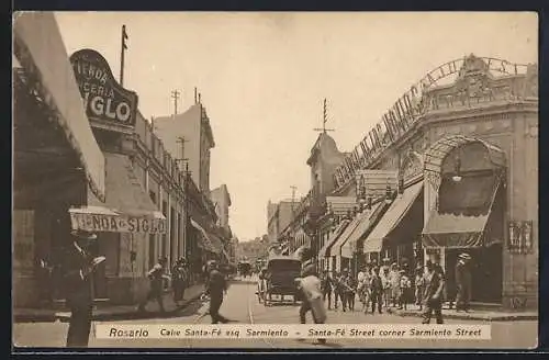 AK Rosario, Calle Santa-Fé esq. Sarmiento