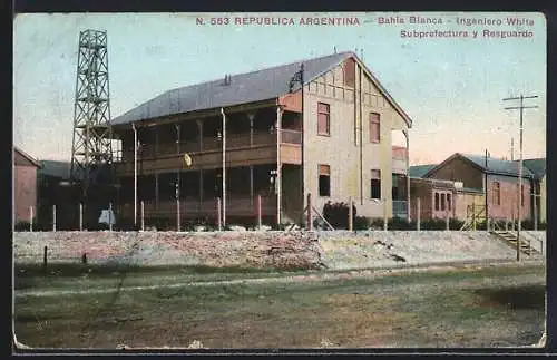AK Bahia Blanca, Ingeniero White, Subprefectura y Resguardo