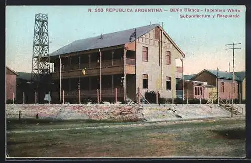 AK Bahia Blanca, Ingeniero White, Subprefectura y Resguardo