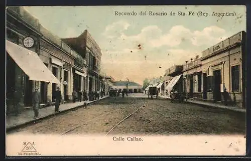 AK Rosario de Sta. Fé, Calle Callao