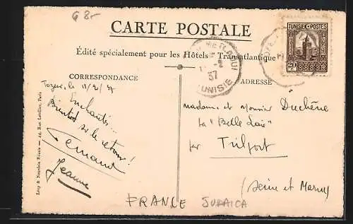 AK Tozeur, Femmes Juives lavant