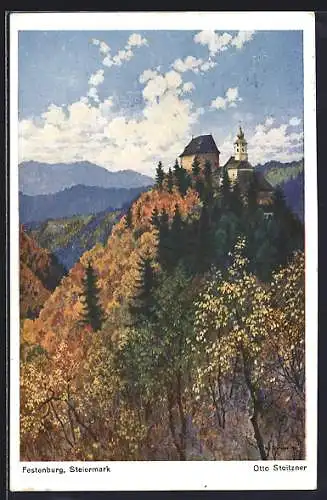 Künstler-AK Otto Stoitzner: Die Festenburg