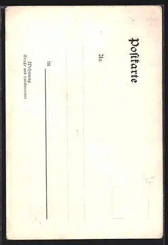 AK Vatikan, Pius X. und Pabstkrone