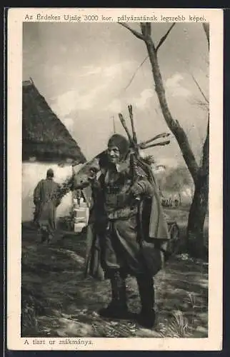 AK Robinson des Schlachtfeldes kehrt mit der Beute heim, Jagdglück