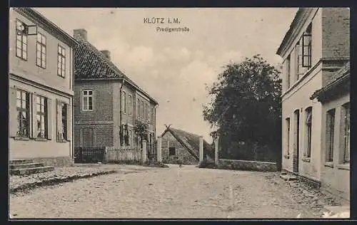 AK Klütz i. M., Partie in der Predigerstrasse