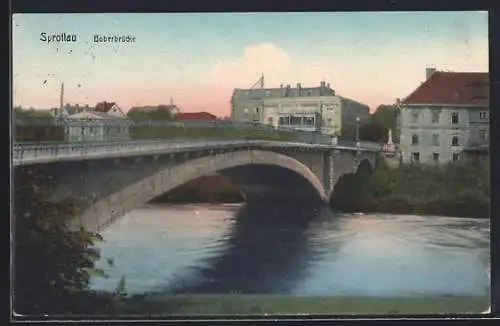 AK Sprottau, Fluss unter der Boberbrücke