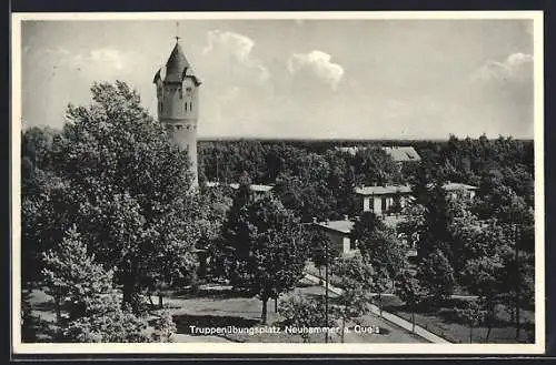AK Neuhammer, Truppenübungsplatz mit Wasserturm