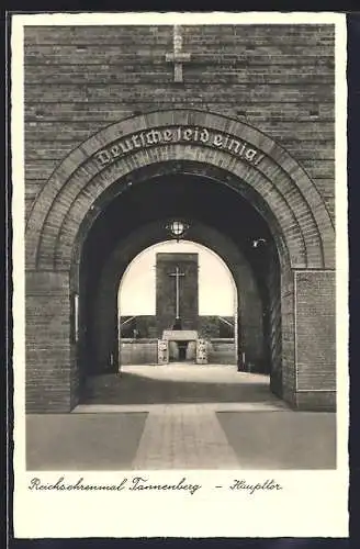 AK Tannenberg, Haupttor des Reichsehrenmal