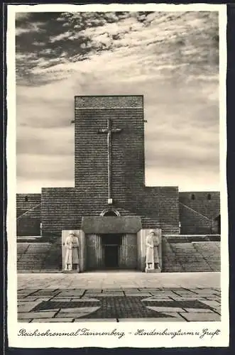AK Tannenberg, Reichsehrenmal, Hindenburgturm und Gruft
