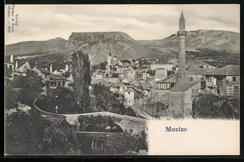 AK Mostar, Partie bei der Mühlenbrücke