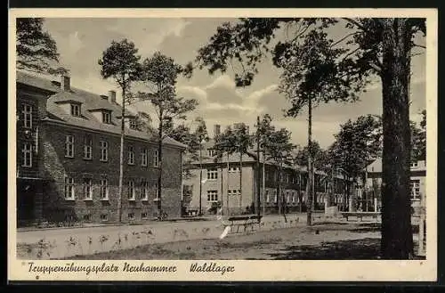 AK Neuhammer, Waldlager auf dem Truppenübungsplatz