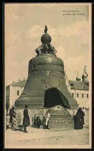 AK Moskau, Riesige Zaren-Glocke im Kreml