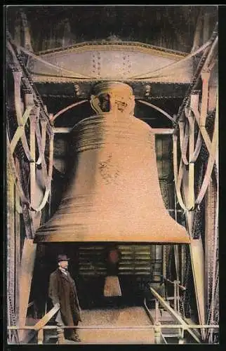 AK Köln, Kaiserglocke im Kölner Dom
