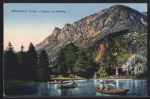 AK Reichenau /N.-Oe., Kurteich mit Feuchter