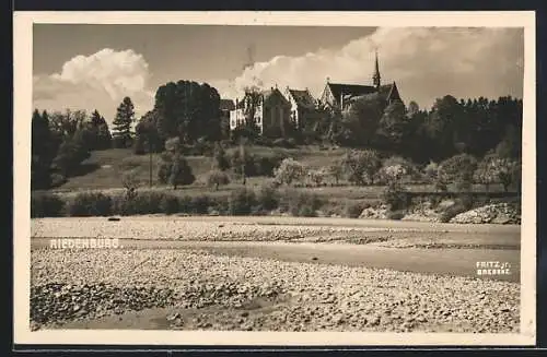 AK Bregenz, Blick auf das Kloster Riedenburg