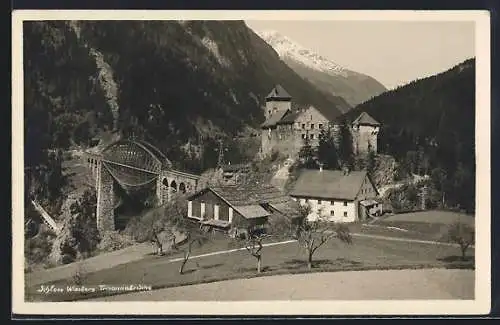 AK Wiesberg, Schloss Wiesberg, Trisannabrücke