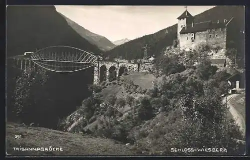 AK Wiesberg, Schloss Wiesberg, Trisannabrücke