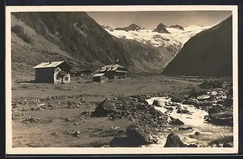 AK Bramberg /Wildkogl, Gasthaus und Pension Alpenrose im Habachtal