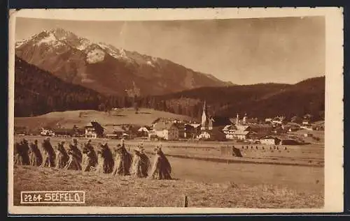 AK Seefeld /Tirol, Teilansicht mit Kirche