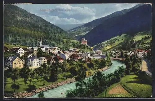 AK Landeck /Tirol, Totalansicht von einen Berg aus