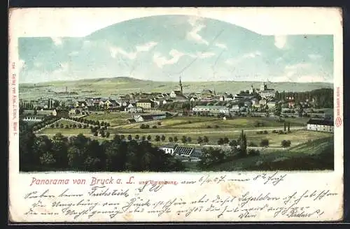 AK Bruck a. L., Blick auf den Ort