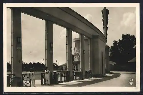 AK Milano, Lido di Milano, Luna Park, Particolari dell` ingresso