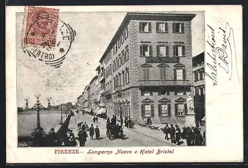 AK Firenze, Lungarno Nuovo e Hotel Bristol