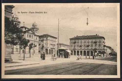 AK La Spezia, Piazza Benedetto Brin